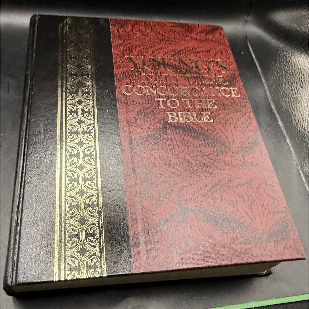 Young's Analytical Concordance To The Bible Hardcover Nelson Publishing 1980
